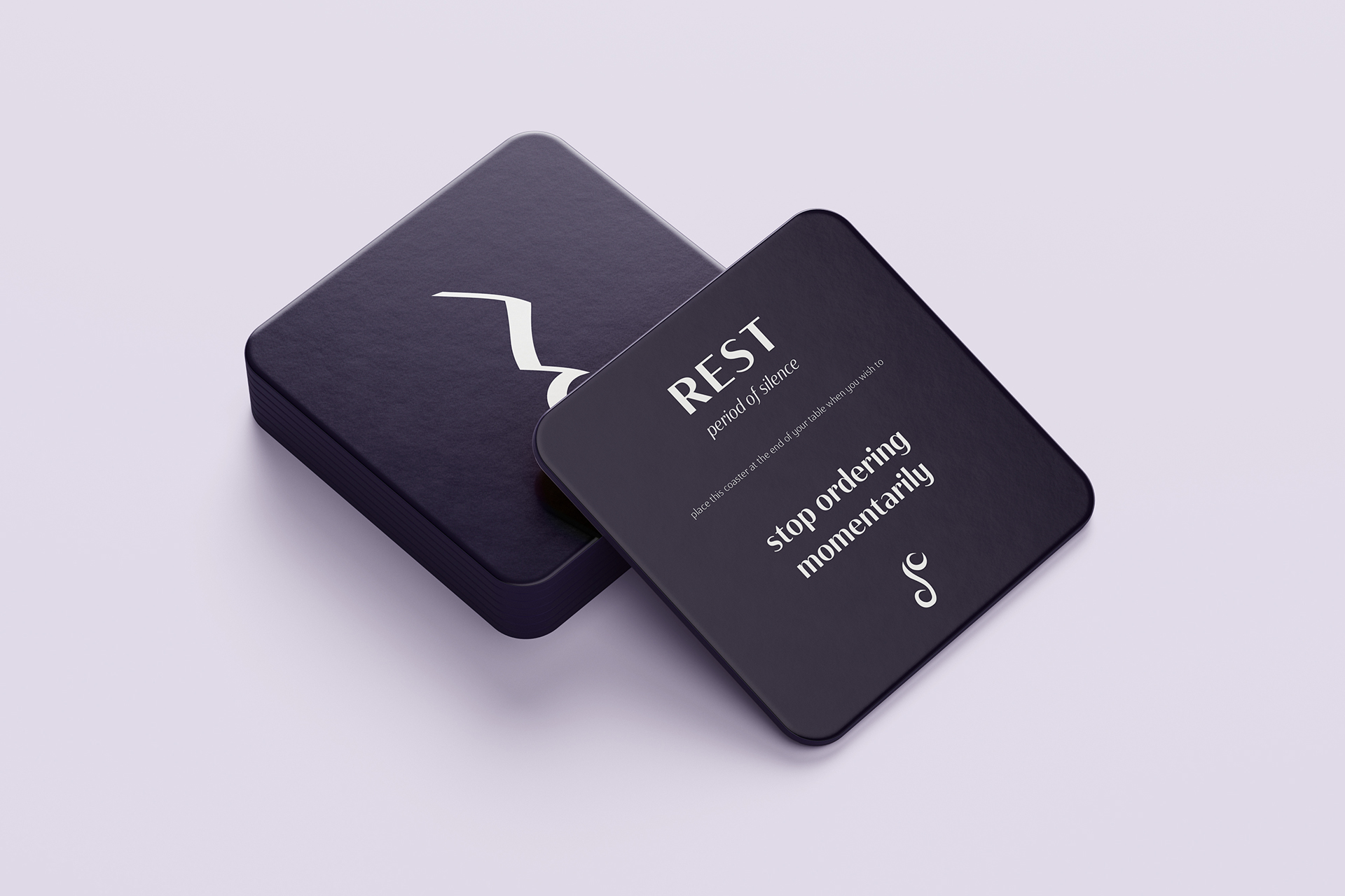 Coaster Rest Mockup